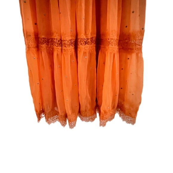 RANNA GILL Vibrant Orange Maxi Dress - Picture 4 of 9